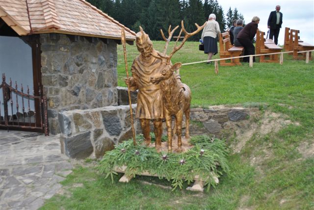 Posvätenie kaplnky a sochy sv.Huberta patróna poľovníkov
